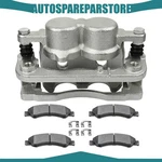 Front Left Brake Calipers & 4X Ceramic Pad For Chevrolet Suburban Silverado 1500. Fixed Price $78.68.