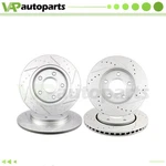 Front Rear Drilled Brake Rotors Set Of 4 For Dodge Grand Caravan 3.6L. Fixed Price $147.43.