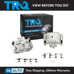 Trq New Front Disc Brake Caliper W/ Bracket & Hardware Pair For Nissan Infiniti. Fixed Price $148.95.