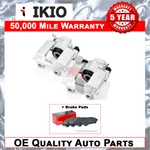 Fits Bmw Series 2.3 2.5 Brand New Brake Calipers + Pads Rear Ikio. Fixed Price $115.79.