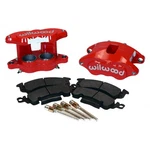 Wilwood Caliper Brake Kit D52 Front - Red 2.00IN Piston 1.04IN Rotor. Fixed Price $618.98.