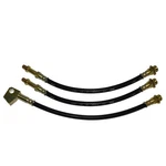 Rubber Hose Kit Front Disc Brakes 1972-74 Charger Satellite Roadrunner 3PC. Fixed Price $58.00.