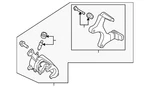 Genuine Ford Disc Brake Caliper ML3Z-2386-V. Fixed Price $222.80.