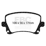 Ebc Brakes DP31518C Disc Pad Set Rear Redstuff Premium Street Fmsi D1108 2. Fixed Price $130.80.