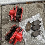Fiat 500 Abarth Front Brake Calipers Oem 2012-2018 With Break Pads 80%. Fixed Price $78.00.
