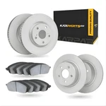 Audi A1 2011 13 2014 Brake Set Cast Iron Plain Rotor Performance/racing. Fixed Price $395.88.