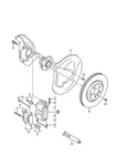 Genuine Audi Coupe Roadster Tts FV3 Caliper Without Brake Pads 8S0615108H. Fixed Price $614.61.