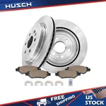 Rear Brake Rotors + Ceramic Pad For 2010 2011 2012-2016 Cadillac Srx Saab 9-4X. Fixed Price $78.16.