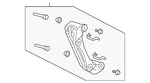 Genuine Ford Caliper Support 5F9Z-2B134-AA. Fixed Price $51.77.