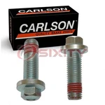 Carlson H842 Brake Caliper Bracket Mounting Bolt For Pad Disc Hardware Hb. Fixed Price $13.78.