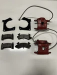 Mustang Ii Front Brake Calipers / Mounting Brackets Stainless Lines #10086. Fixed Price $119.00.