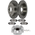 7PCS Rear Brake Caliper Rotors & Pad For 2008-2017 Buick Enclave. Fixed Price $136.89.