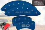 2015-2023 Ford "mustang 5.0" Gt 4 Piston Front Rear Blue Mgp Brake Caliper Cover. Fixed Price $299.99.