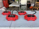 Porsche 997 996 Carrera 911 Turbo C4S Front Rear Brembo Caliper Brake Red Set. Fixed Price $1095.00.