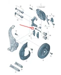New Audi Q5 Front Brake Caliper Carrier 8R0615125A Original. Fixed Price $195.11.