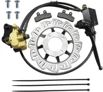 Pro Bat Front Disc Brake Master Cylinder Caliper + Rotor Golden. Fixed Price $60.60.