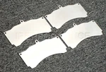 Titanium Brake Pad Shim Heat Shields For 1247 R54 Alcon Ap Coleman Stoptech W/lg. Fixed Price $147.99.