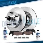 11.73'' 298MM Front Brake Rotors And Ceramic Pads Ford F-150 E-150 Econoline. Fixed Price $147.62.