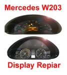 Mercedes W203 C230 C240 C320 Instrument Cluster Lcd Display Screen Repair. Fixed Price $159.00.