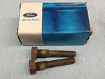 Nos Ford Brake Caliper Guide Pins/bolts #C8AZ-2B296-B 68-72 Mustang Fairlane. Fixed Price $39.95.