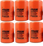 Fram P1653A Spin On Hydraulic Oil Filters - Pack. Fixed Price $65.73.