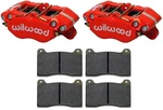 Wilwood Dynapro Brake Calipers & Pads,w/ Dust BOOTS,RED,DPDB,0.81" DISCS,1.38". Fixed Price $616.68.