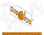 Nissan Oem 09-12 370Z Front Brake-disc Caliper 410011EA1B. Fixed Price $571.83.