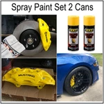 Yellow Brake Caliper Spray Paint Drum Rotor Engine Heat Resistant Restore Coatin. Fixed Price $49.90.