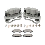 Front Brake Calipers And Ceramic Pads For Dodge 1500 Chrysler Aspen 2007-09. Fixed Price $139.19.