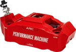 Performance Machine (pm) Radial Mount Caliper Front Left Red 0052-2427-RC. Fixed Price $604.95.