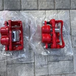 Power Stop S4728 High-temp Red Powder Coated Calipers Pair Rear. Fixed Price $129.00.