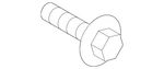 Genuine Ford Splash Shield Screw W505253-S439X. Fixed Price $6.40.