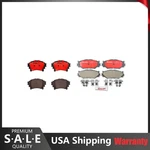 Front Rear Brembo Ceramic Brake Pads Kit For Lexus IS250 Base Sport 2014-2015. Fixed Price $145.54.