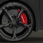 Red Hemi Caliper Covers For 2006-2010 Jeep Commander Limited By Mgp. Fixed Price $299.99.