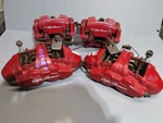 2020 Alfa Romeo Stelvio Oem Brake Caliper Set All (red) 53K Miles Fits 18-24. Fixed Price $850.11.