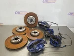 19 Bmw X3 M40I Brake Caliper Set With Rotors Blue. Fixed Price $1500.00.