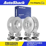 Front Rear Brake Rotors Ceramic Pads Calipers For Honda, Civic 2006-2011. Fixed Price $302.71.