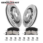 Ford Explorer Flex Lincoln Mks Mkt 352MM Front Drilled Rotors And Brake Pads. Fixed Price $123.49.