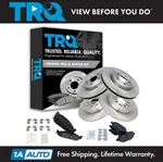 Trq Posi Ceramic Brake Pad & Rotor Set Front Rear Kit For Flex Taurus Mks. Fixed Price $254.95.