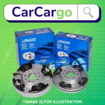 Pagid Front Rear Brake Disc & Pads For Toyota Previa / Estima 2.4 4WD 1990-2000. Fixed Price $218.15.