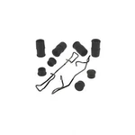 Disc Brake Hardware KIT-TURBO4, Fwd Carlson H5833. Fixed Price $24.48.