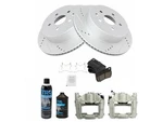 Rear Trq Brake Pad Rotor And Caliper Set Fits Lexus GS460 2008-2011 68MBQD. Fixed Price $233.63.