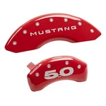 Mgp Caliper 10198SM50R Covers Red Brake Engraved With Silver MUSTANG/5.. Fixed Price $299.99.