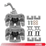 Pair (2 X) Rear Brake Calipers W/ Bracket For 04-08 Acura Tsx 98-07 Honda Accord. Fixed Price $82.99.