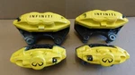 2008-2019 Infiniti G37 M37 M56 Q50 Q60 Q70 FX37 FX50 Akebono Brake Caliper Set. Fixed Price $499.99.