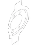 Genuine Nissan Brake Dust Shield 41161-JA02A. Fixed Price $67.73.