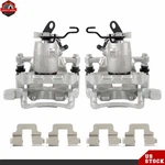 2PCS Rear Lh&rh Brake Calipers W/bracket For Audi 2006-2008 Volkswagen 2005-2010. Fixed Price $75.39.