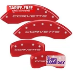Mgp Caliper Cover 13007SCV5RD, Set Of 4 Red Aluminum Fits 97- Corvette C5/C6. Fixed Price $371.93.