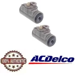 Ac Delco 19175767 Pair Set Of 2 Rear Drum Brake Wheel Cylinders For Chevy Gmc. Fixed Price $89.32.