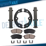 Front Ceramic Brake Pads Rear Shoes For 2002 - 2004 Nissan Altima Infiniti G35. Fixed Price $44.65.